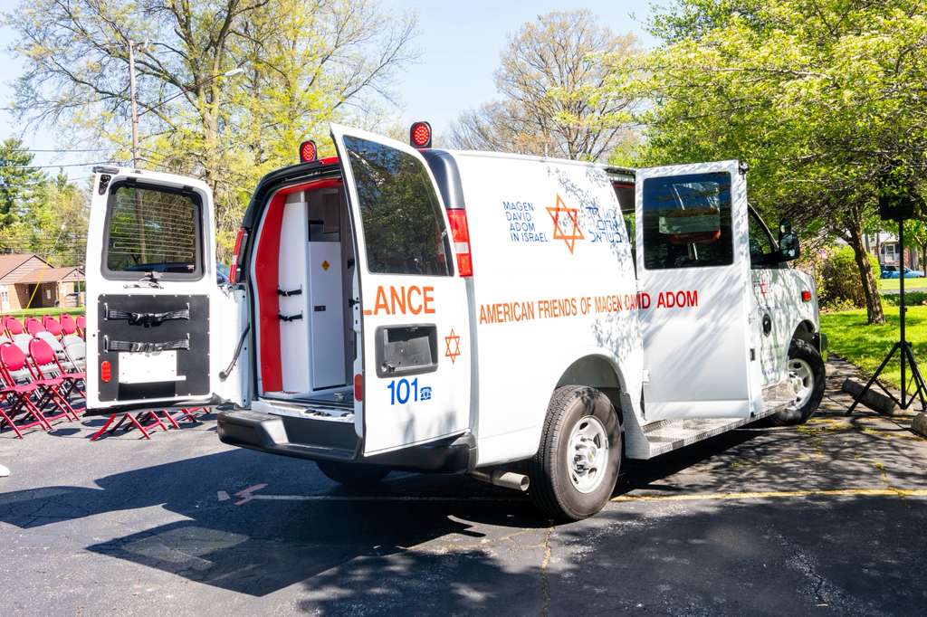 Ambulance dedication moment 3