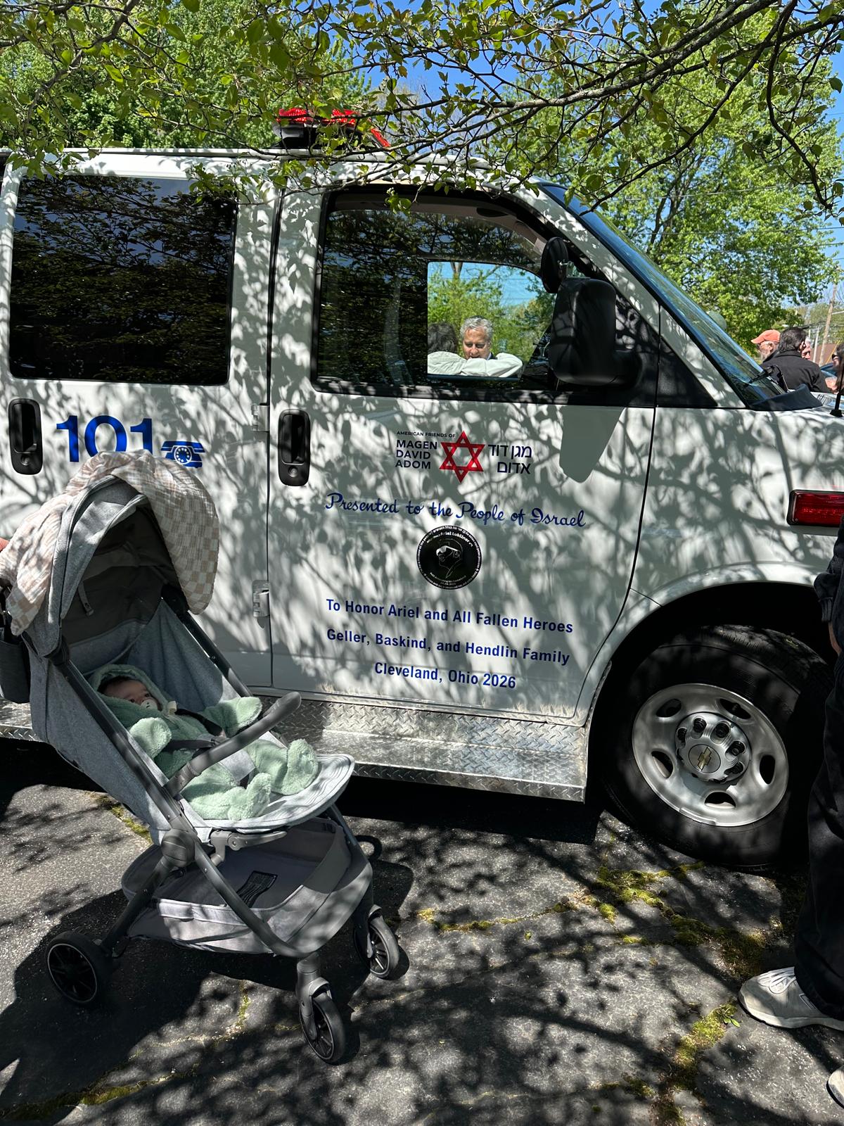 Ambulance dedication moment 4